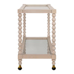 Worlds Away Isadore Bar Cart