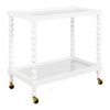 Worlds Away Isadore Bar Cart