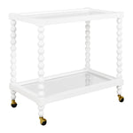 Worlds Away Isadore Bar Cart