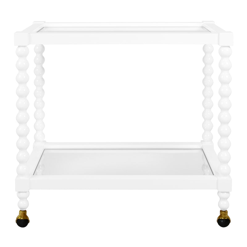 Worlds Away Isadore Bar Cart