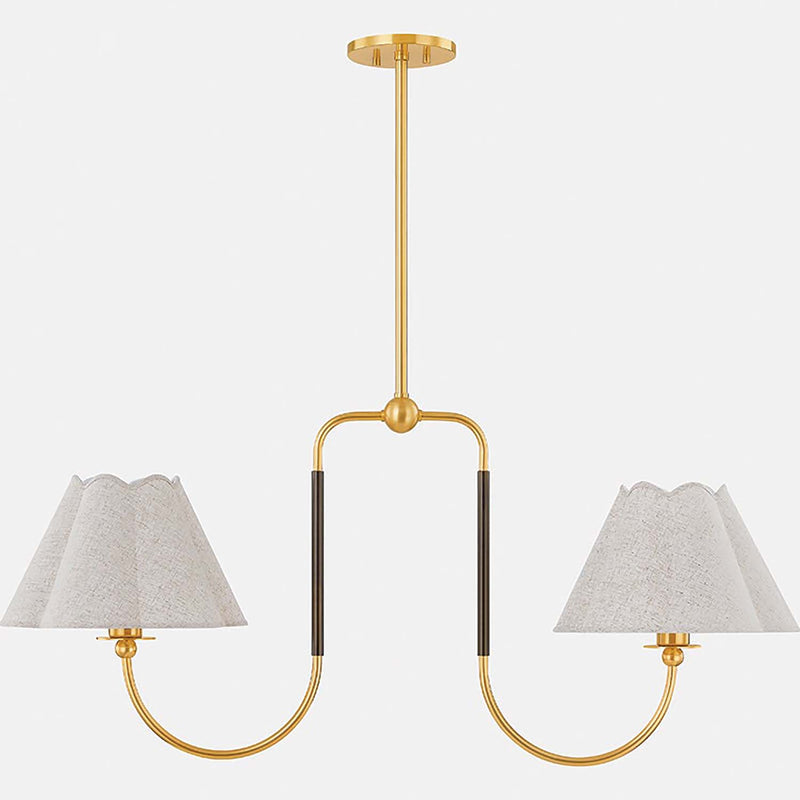 Mandy Cheng x Mitzi Janie Linear Chandelier