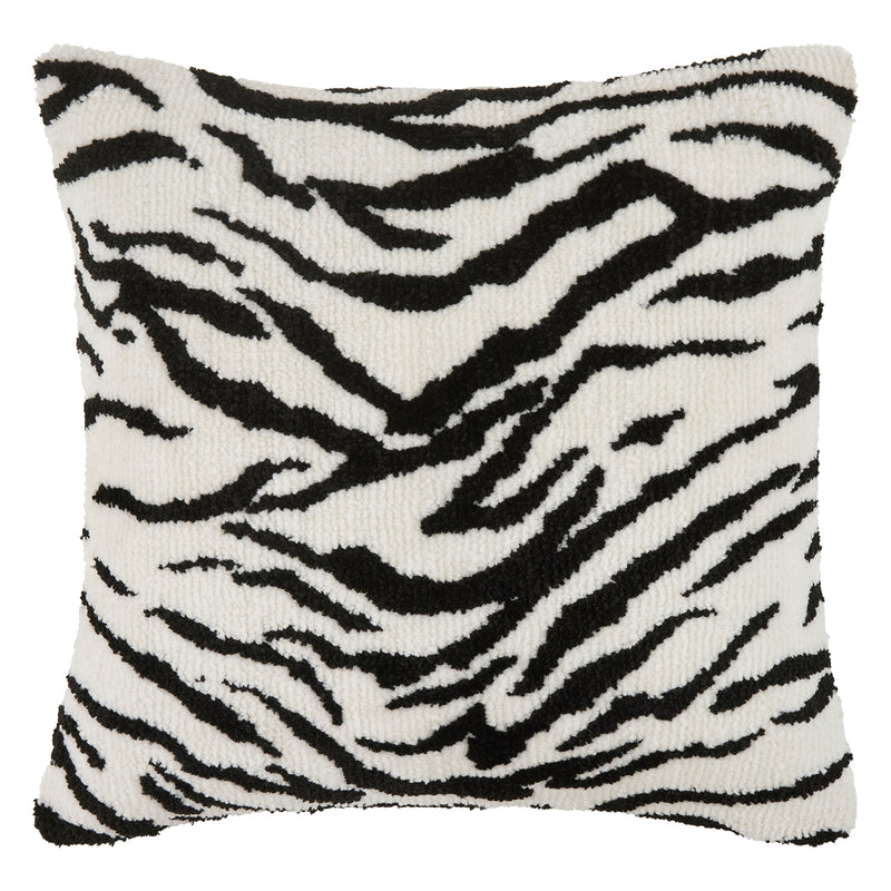 Jungle Zebra Throw Pillow