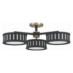 Crystorama Kendal Semi Flush Ceiling Mount