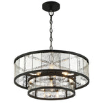 Chelsea Two-Tier Drum Chandelier