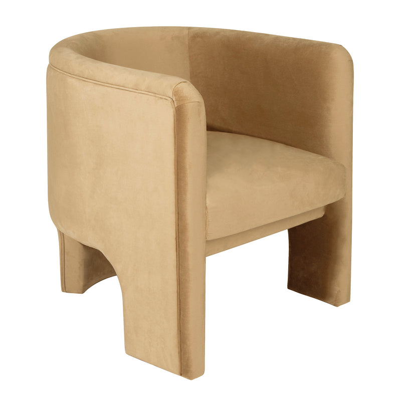 Worlds Away Lansky Barrel Chair