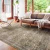 Loloi II Layla Antique/Moss Power Loomed Rug