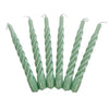 Etu Home Twisted Taper Candles Set of 6