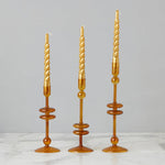 Etu Home Twisted Taper Candles Set of 6