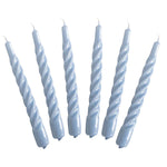 Etu Home Twisted Taper Candles Set of 6