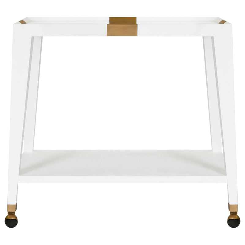 Worlds Away Linus Bar Cart