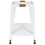 Worlds Away Linus Bar Cart