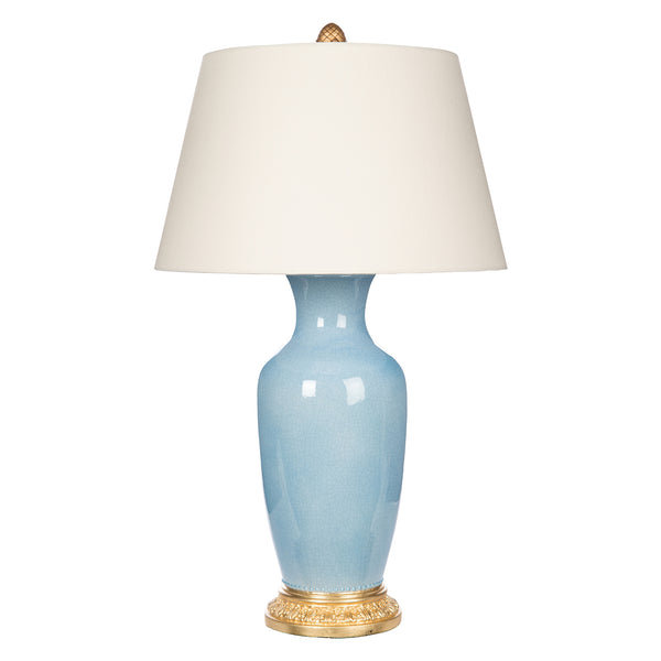 Bradburn Home Aventine Blue Table Lamp – Paynes Gray