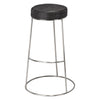 Cavill Round Leather Bar Stool