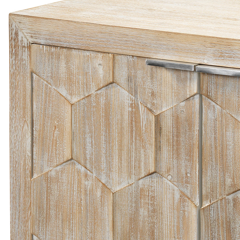 Hex Three Door Cabinet