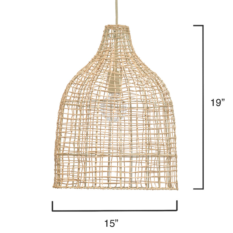 Whisper Rattan Pendant