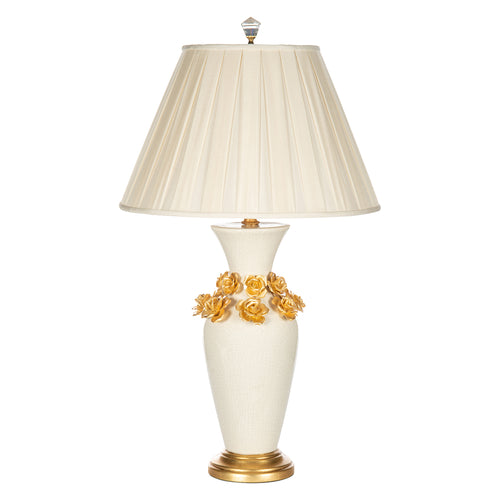 Bradburn Home Auriel Rose Blanc Couture Table Lamp