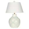 Bradburn Home Aqua Prism Table Lamp