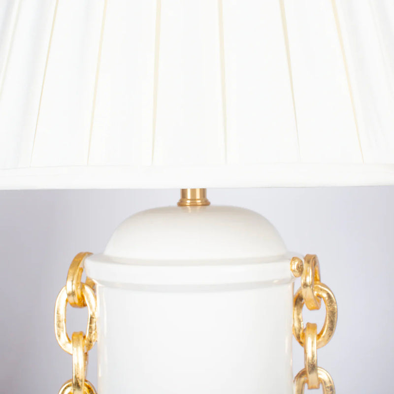 Bradburn Home Blanc Channel Couture Table Lamp