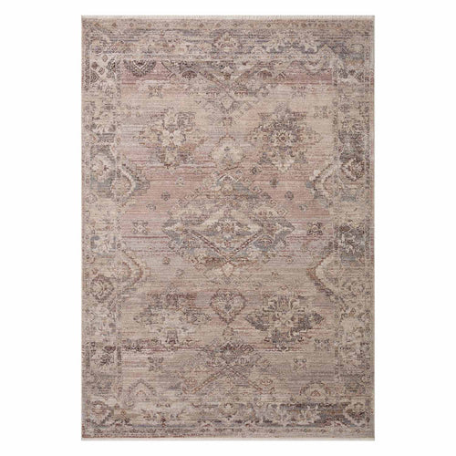 Loloi Lyra Blush/Dove Power Loomed Rug