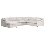 Lena Modular Slipcover Ottoman