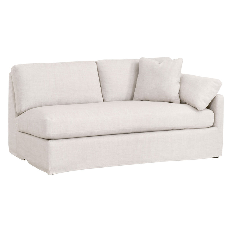 Lena Modular Slipcover 2-Seat Right Slope Arm Sofa