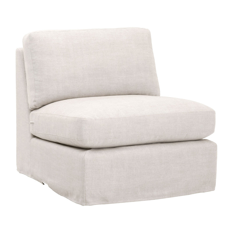 Lena Modular Slipcover 1-Seat Armless Chair