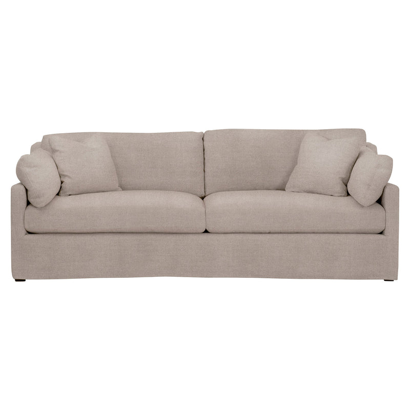 Lena 95in Slope Arm Slipcover Sofa