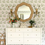 Erin Gates x Cooper Classics Linden Scalloped Round Wall Mirror