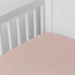 Bella Notte Linen Crib Sheet