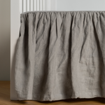 Bella Notte Linen Crib Skirt