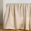 Bella Notte Linen Crib Skirt