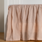 Bella Notte Linen Crib Skirt