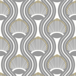 Mitchell Black Riviere Style Wallpaper