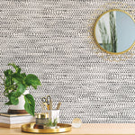 Tempaper & Co Moire Dots Peel & Stick Wallpaper