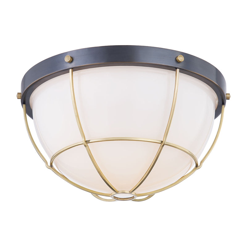 Mark D Sikes x Hudson Valley Lighting Holkham Flush Ceiling Mount