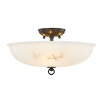 Mark D Sikes x Hudson Valley Lighting Somerset Semi Flush Ceiling Mount