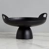 Etu Home Metal Pedestal Black Bowl