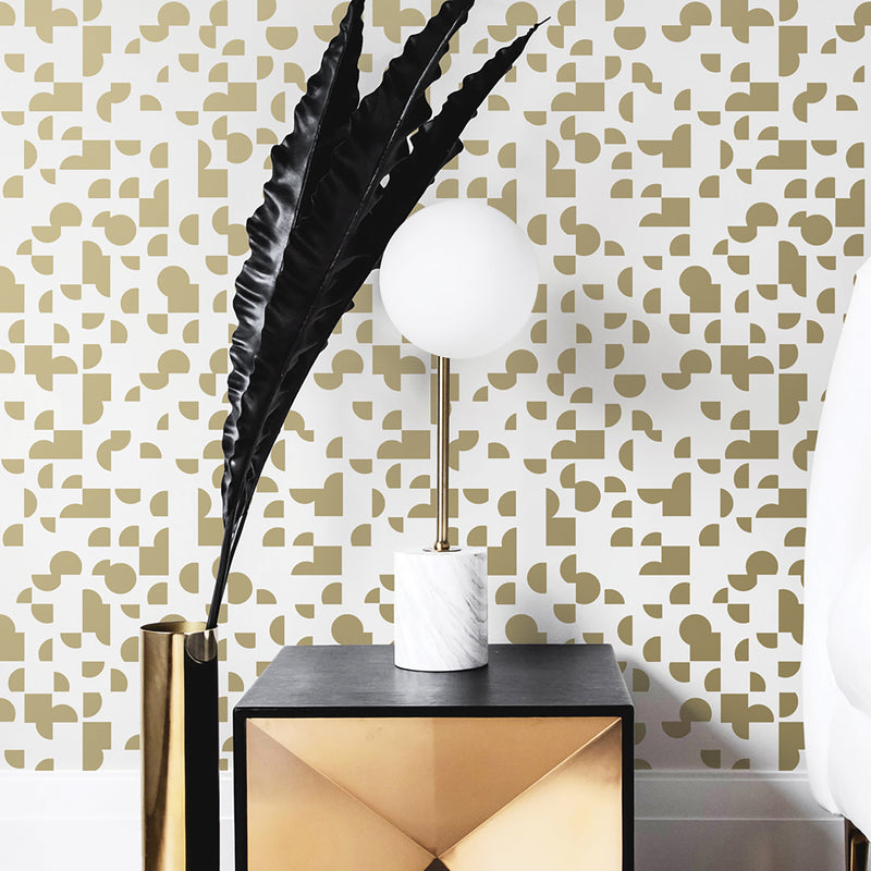 Tempaper & Co Mod Geo Peel & Stick Wallpaper