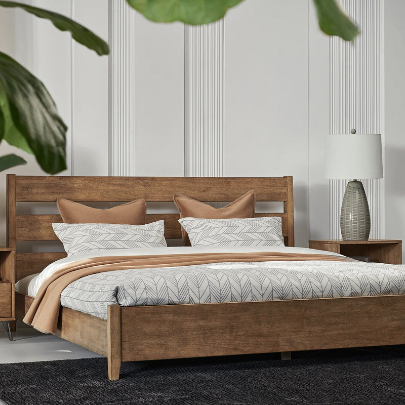 Zest Wood Platform Bed