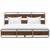 Zest Metal Platform Bed