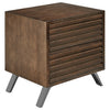 Zest 2 Push Drawer Wood Nightstand