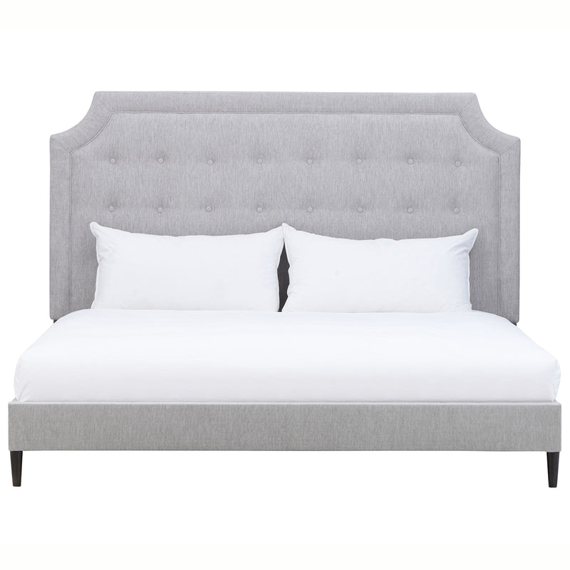 Zest Scooped Welt Upholstered Bed