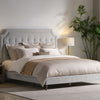 Zest Scooped Welt Upholstered Bed