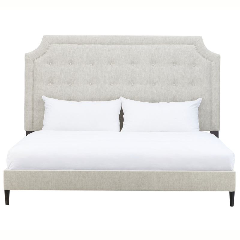 Zest Scooped Welt Upholstered Bed