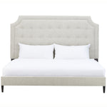 Zest Scooped Welt Upholstered Bed