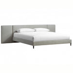 Zest Winged Upholstered King Bed