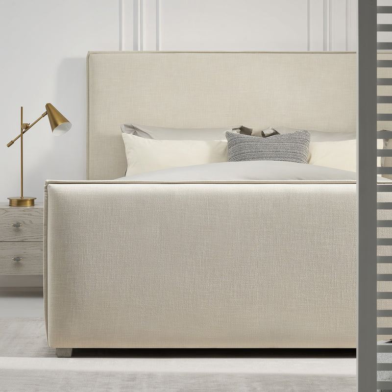 Zest Flanged Upholsted Bed