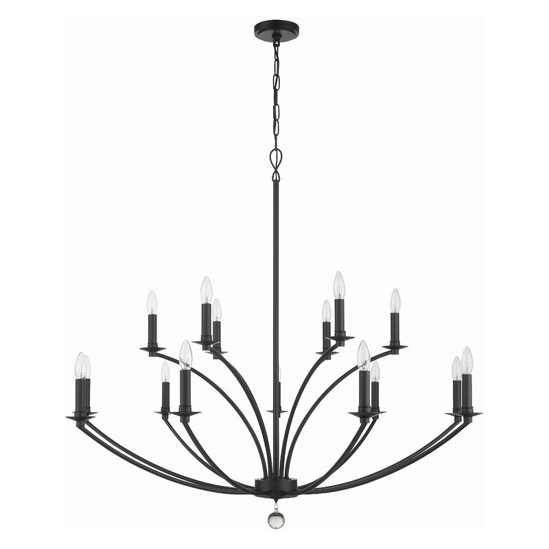 Crystorama Mila 15-Light Chandelier