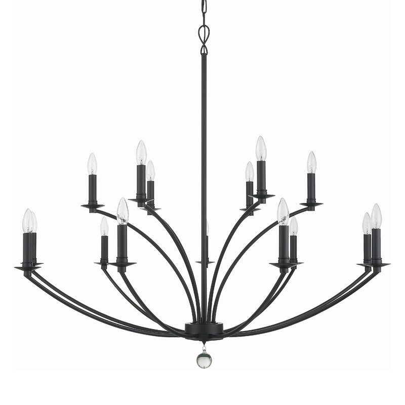 Crystorama Mila 15-Light Chandelier