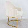 Milan Gold Chair